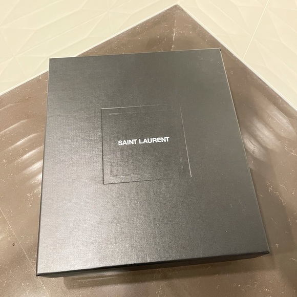 XX SOLD XX Saint Laurent Lukas Suede studded boots - Picture 4 of 8